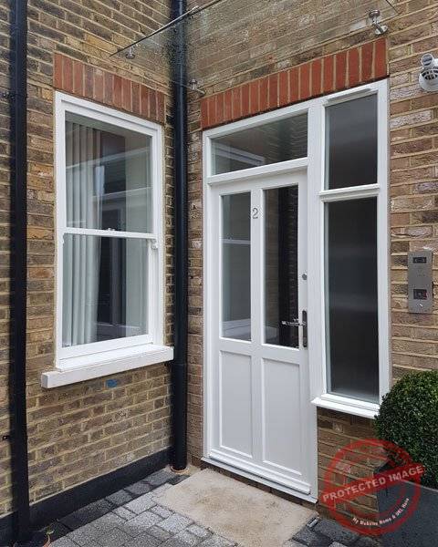 panel entrance doors