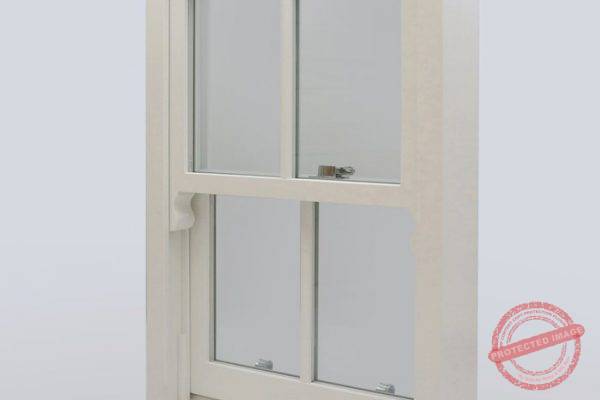 wooden sash windows
